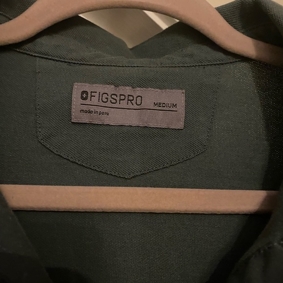 Figs Women's Bonsai Technical Pique -Slim Shortsleeved Scrubpolo™ - Picture 2 of 2